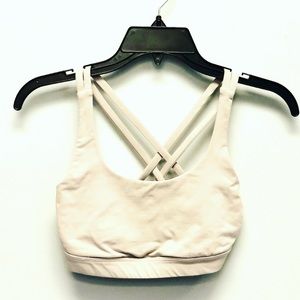 Lululemon Cream Sports Bra